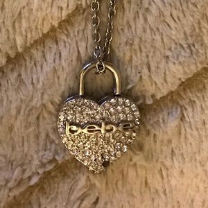 Bebe locket necklace